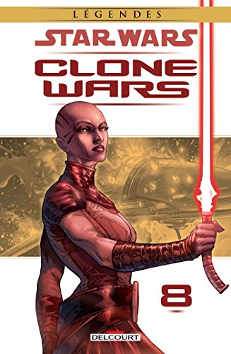 jaquette livre Star Wars Clone Wars Tome 8 - Obsession