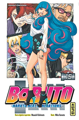 jaquette livre Boruto - Naruto Next Generations - Tome 15