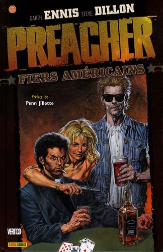 jaquette livre Preacher Tome 3 - Fiers Américains