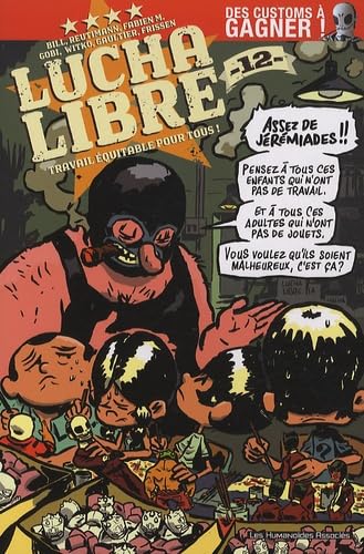 jaquette livre Lucha Libre Tome 12