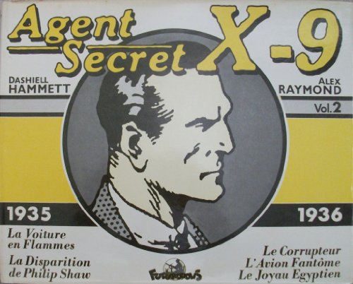 jaquette livre Agent Secret X-9 1935-1936 Volume 2