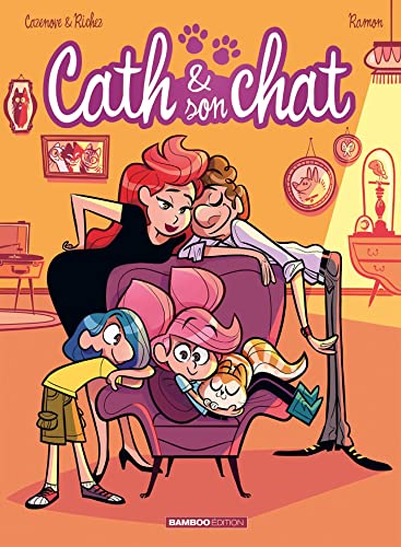 jaquette livre Cath & Son Chat Tome 6