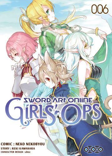 jaquette livre Sword Art Online - Girls Ops - Tome 6
