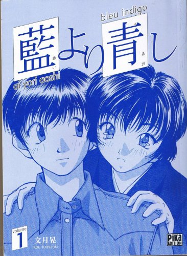 jaquette livre Bleu indigo - Tome 1