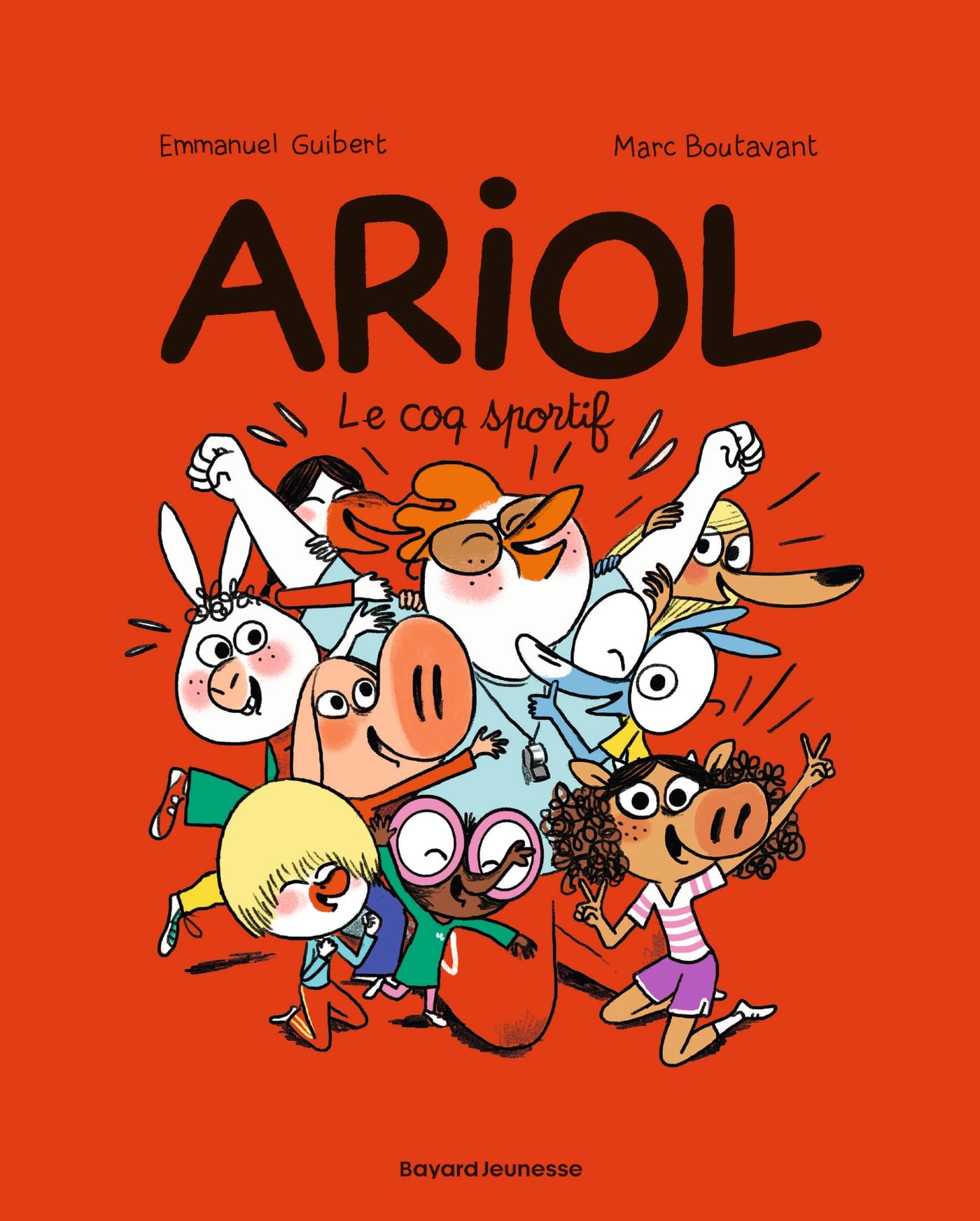 jaquette livre Ariol, tome 12: Le coq sportif