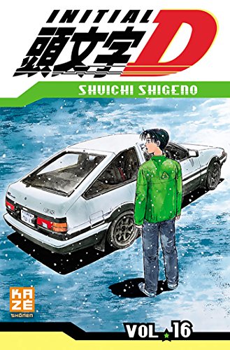 jaquette livre Initial D - Tome 16