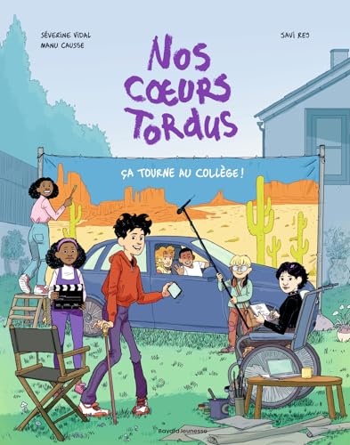 jaquette livre Nos Coeurs Tordus Tome 1 - Ça Tourne Au Collège