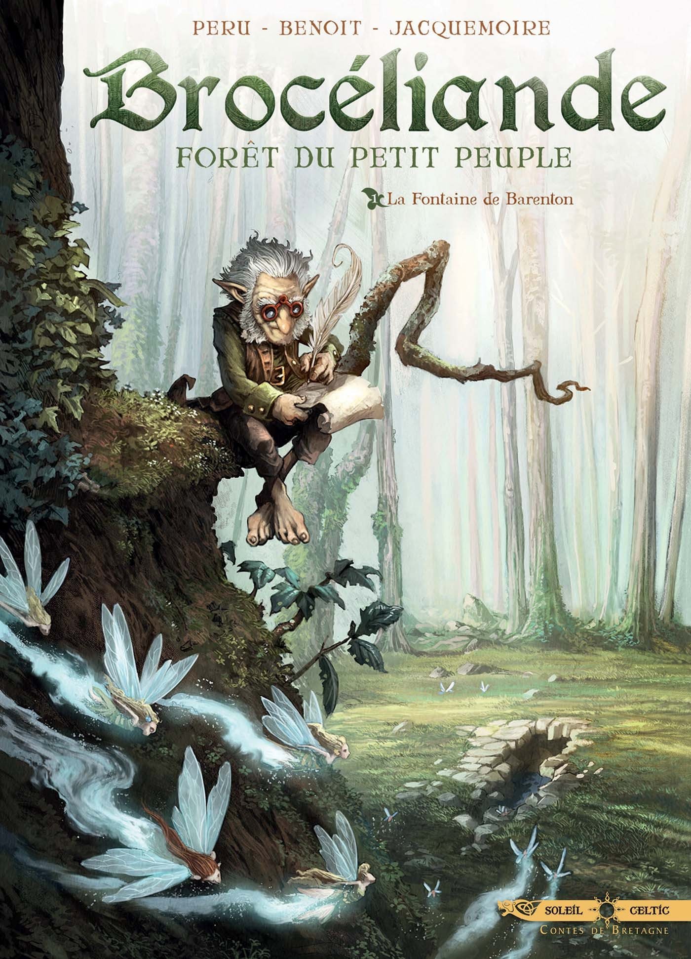 jaquette livre Brocéliande 01 - La Fontaine de Barenton