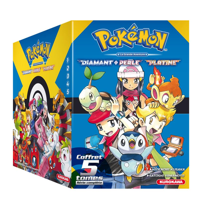 jaquette livre Pokémon - La Grande Aventure - Diamant Perle Platine