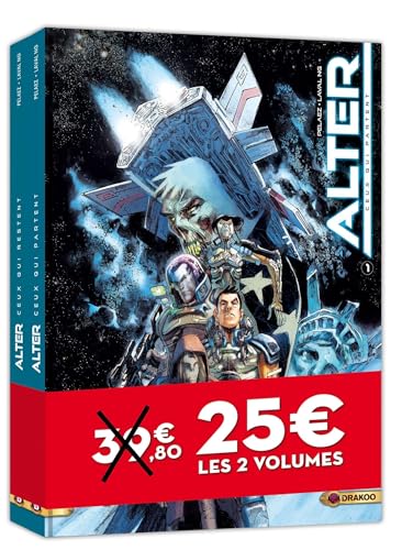 jaquette livre Alter Tomes 1 Et 2 - Pack Promo En 2 Volumes : Ceux Qui Partent - Ceux Qui Restent