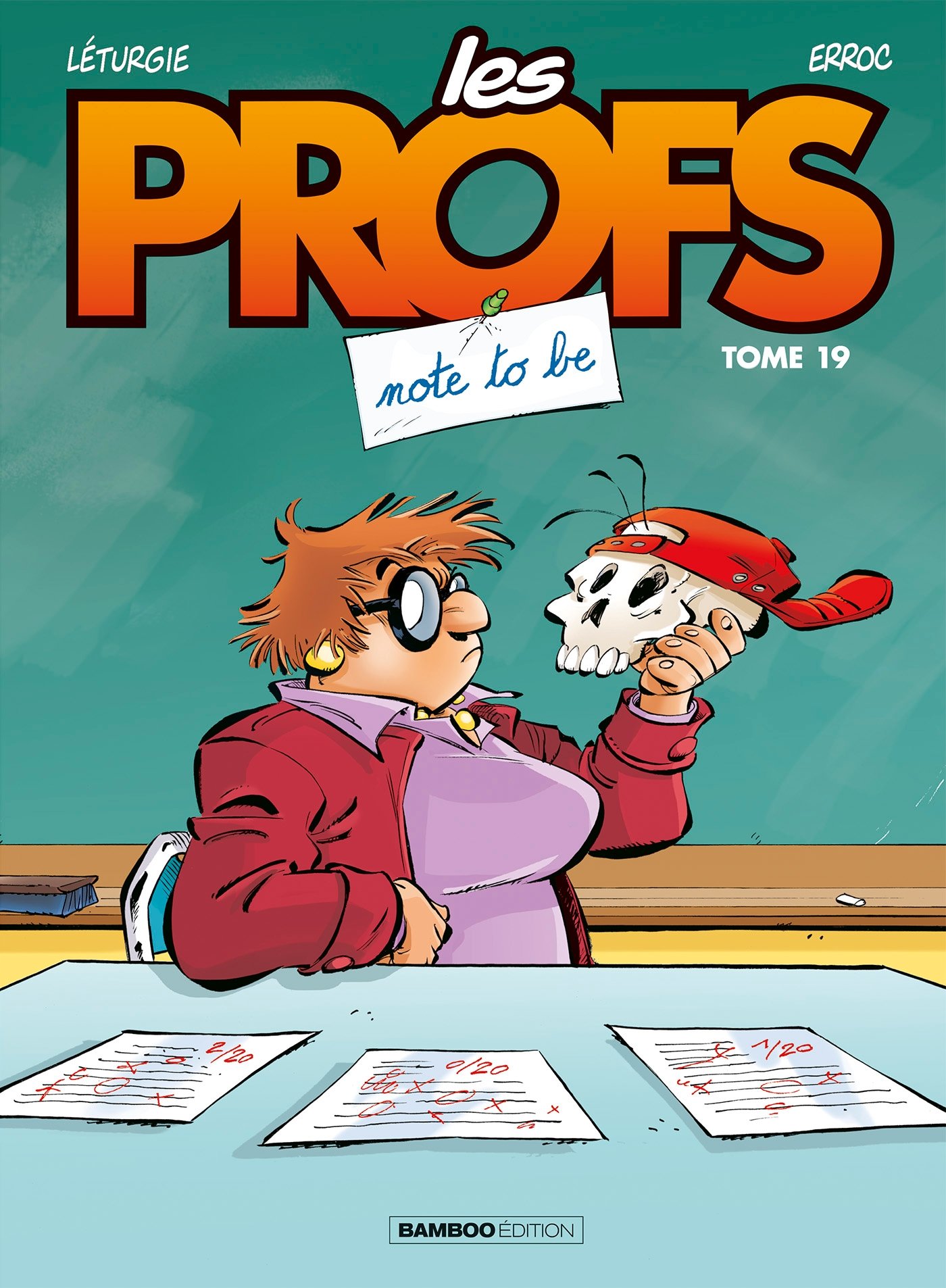 jaquette livre Les Profs - tome 19 - Note to be
