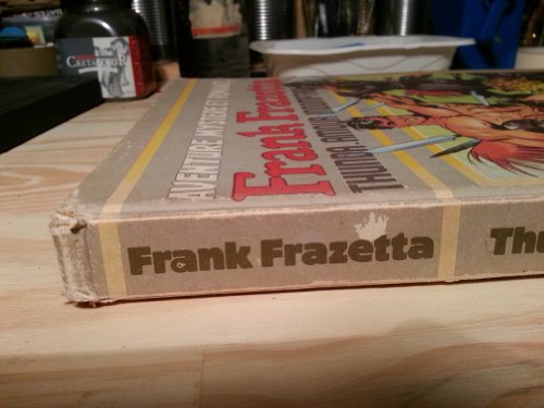 jaquette livre Frank Frazetta - Thunda Amour Indomptable