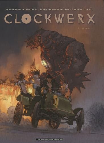 jaquette livre Clockwerx Tome 2 - Déluge