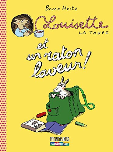 jaquette livre Louisette La Taupe Tome 4 - Louisette La Taupe Et Un Raton Laveur !