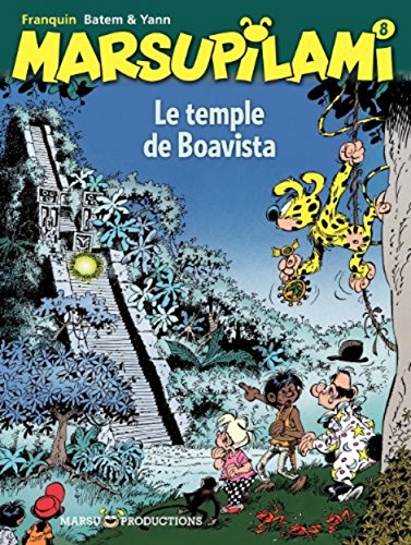 jaquette livre Marsupilami Tome 8 - Le Temple De Boavista