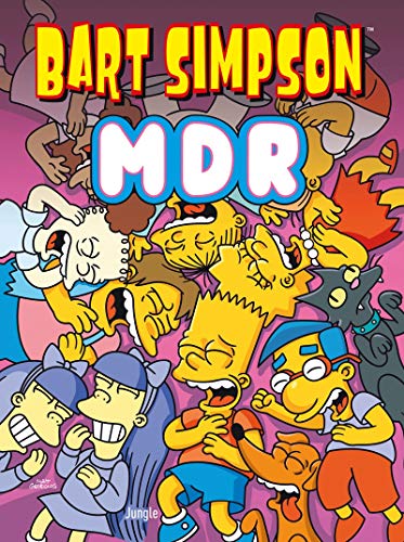 jaquette livre Bart Simpson Tome 20 - Mdr