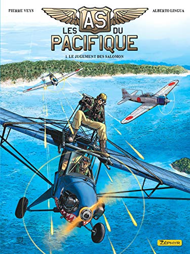 jaquette livre Les As Du Pacifique Tome 1 - Le Jugement Des Salomon