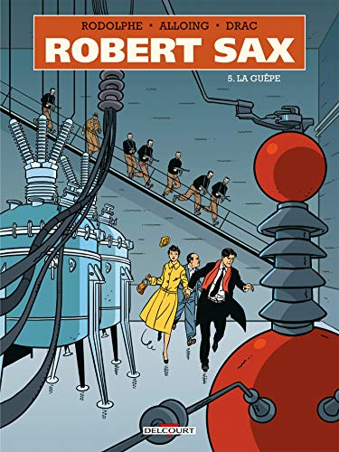 jaquette livre Robert Sax Tome 5 - La Guêpe