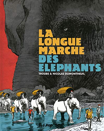 jaquette livre La Longue Marche Des Éléphants