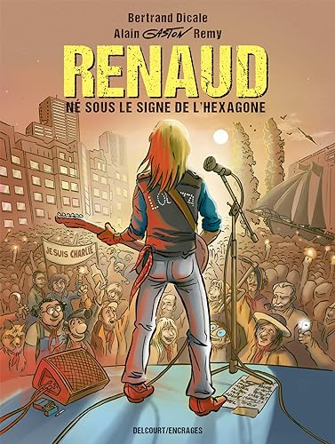 jaquette livre Renaud Né Sous Le Signe De L'hexagone