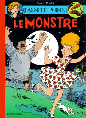 jaquette livre Jeannette Pointu Tome 11 - Le Monstre