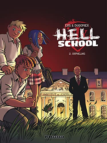 jaquette livre Hell School Tome 2 - Orphelins