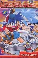 jaquette livre Beyblade - Tome 2