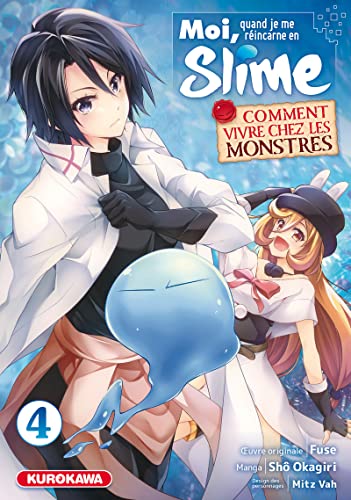 jaquette livre Moi quand je me réincarne en slime - Comment vivre chez les monstres ? - Tome 4