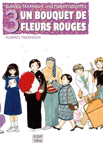jaquette livre Bouquet de fleurs rouges (Un)