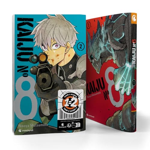 jaquette livre Kaiju N°8 Tomes 1 Et 2