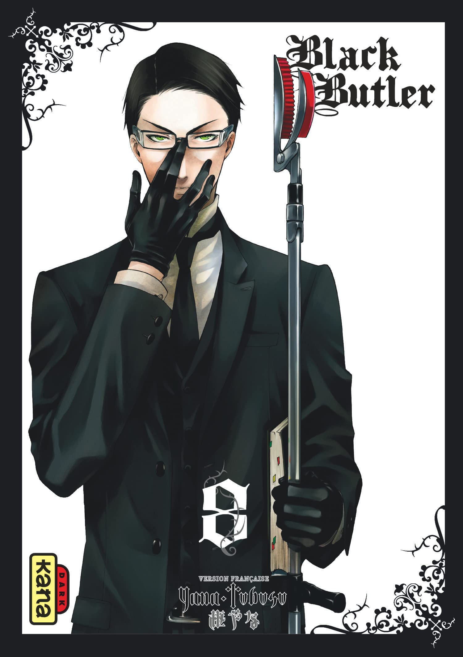 jaquette livre Black Butler Vol.8