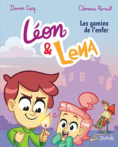 jaquette livre Léon & Lena Tome 1 - Les Gamins De L'enfer