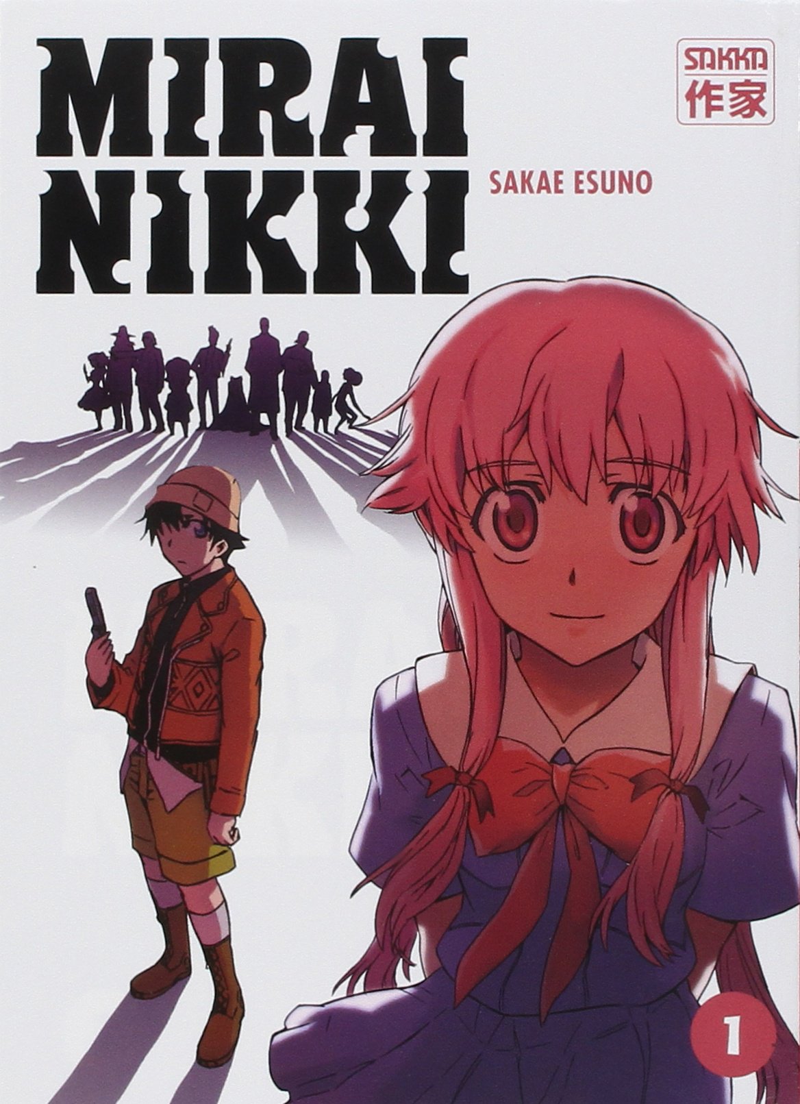 jaquette livre Mirai Nikki - Le journal du futur Vol.1