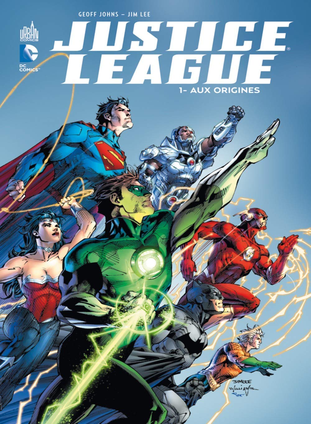 jaquette livre Justice League T.1 48H BD2017
