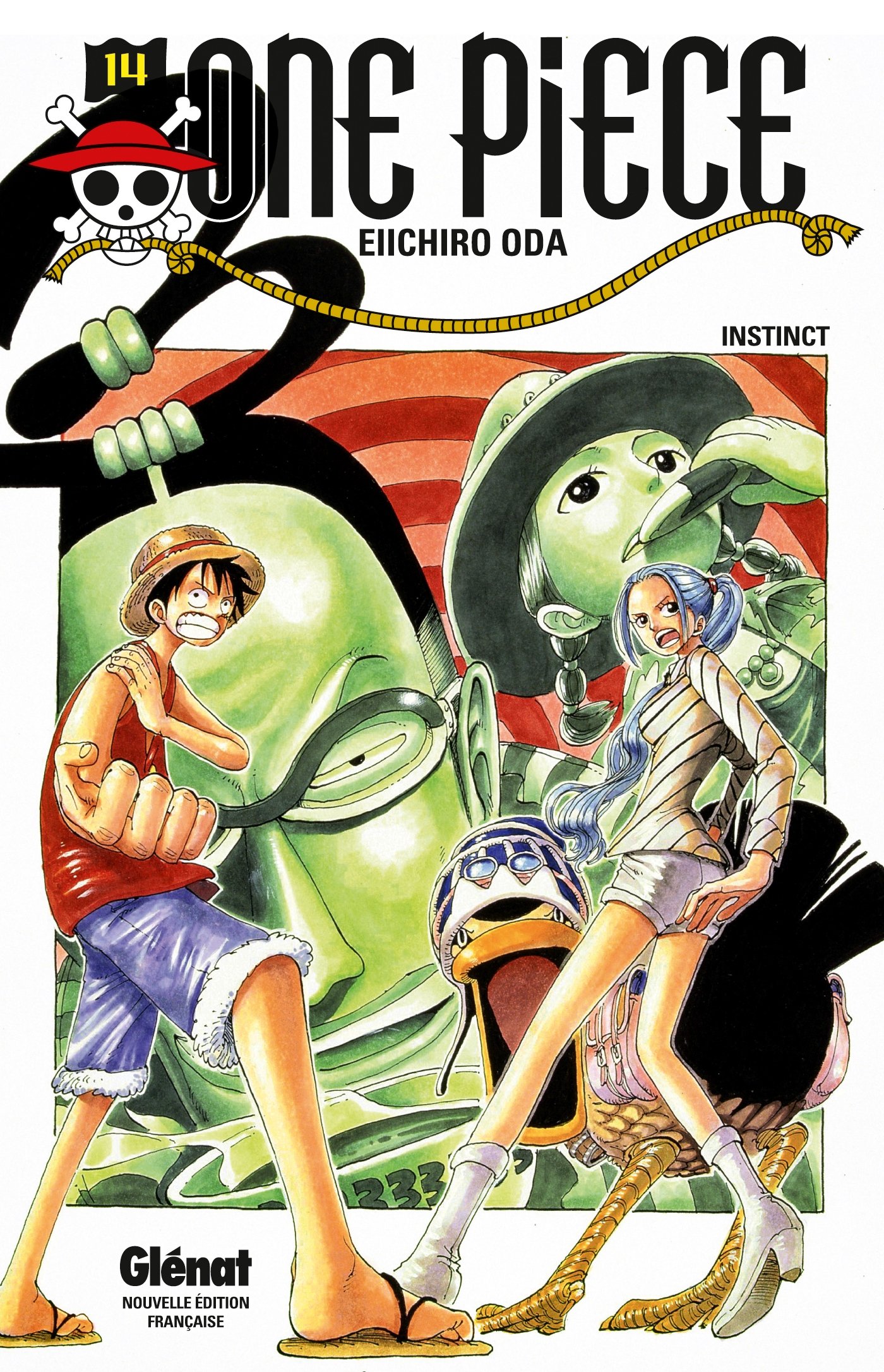 jaquette livre One Piece - Édition originale - Tome 14: Instinct