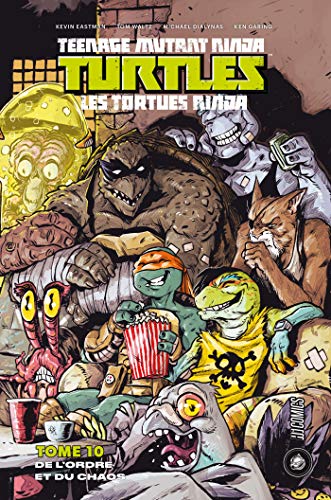 jaquette livre Teenage Mutant Ninja Turtles - Les Tortues Ninja Tome 10 - De L'ordre Et Du Chaos