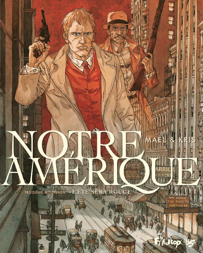jaquette livre Notre Amérique Tome 3 - L'été Sera Rouge