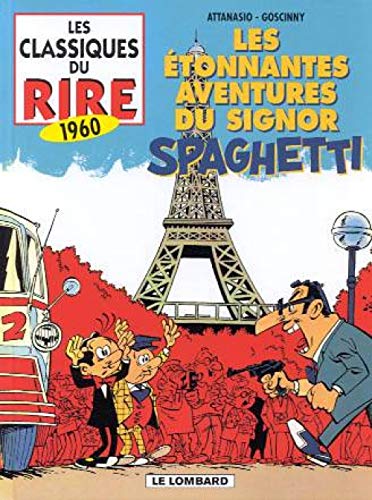 jaquette livre Les Etonnantes Aventures Du Signor Spaghetti