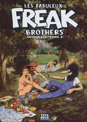 jaquette livre Les Fabuleux Freak Brothers Tome 2