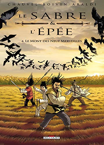jaquette livre Le Sabre Et L'epée Tome 4 - Le Mont Des Neuf Merveilles