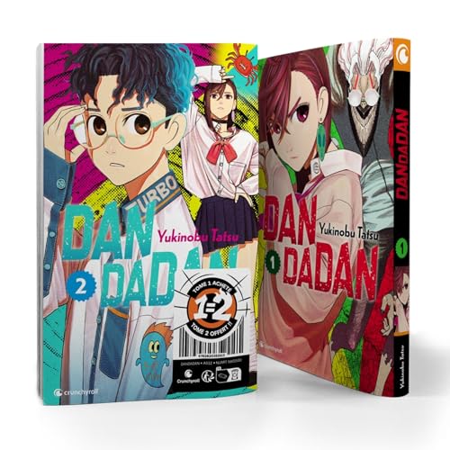 jaquette livre Dandadan Tomes 1 Et 2