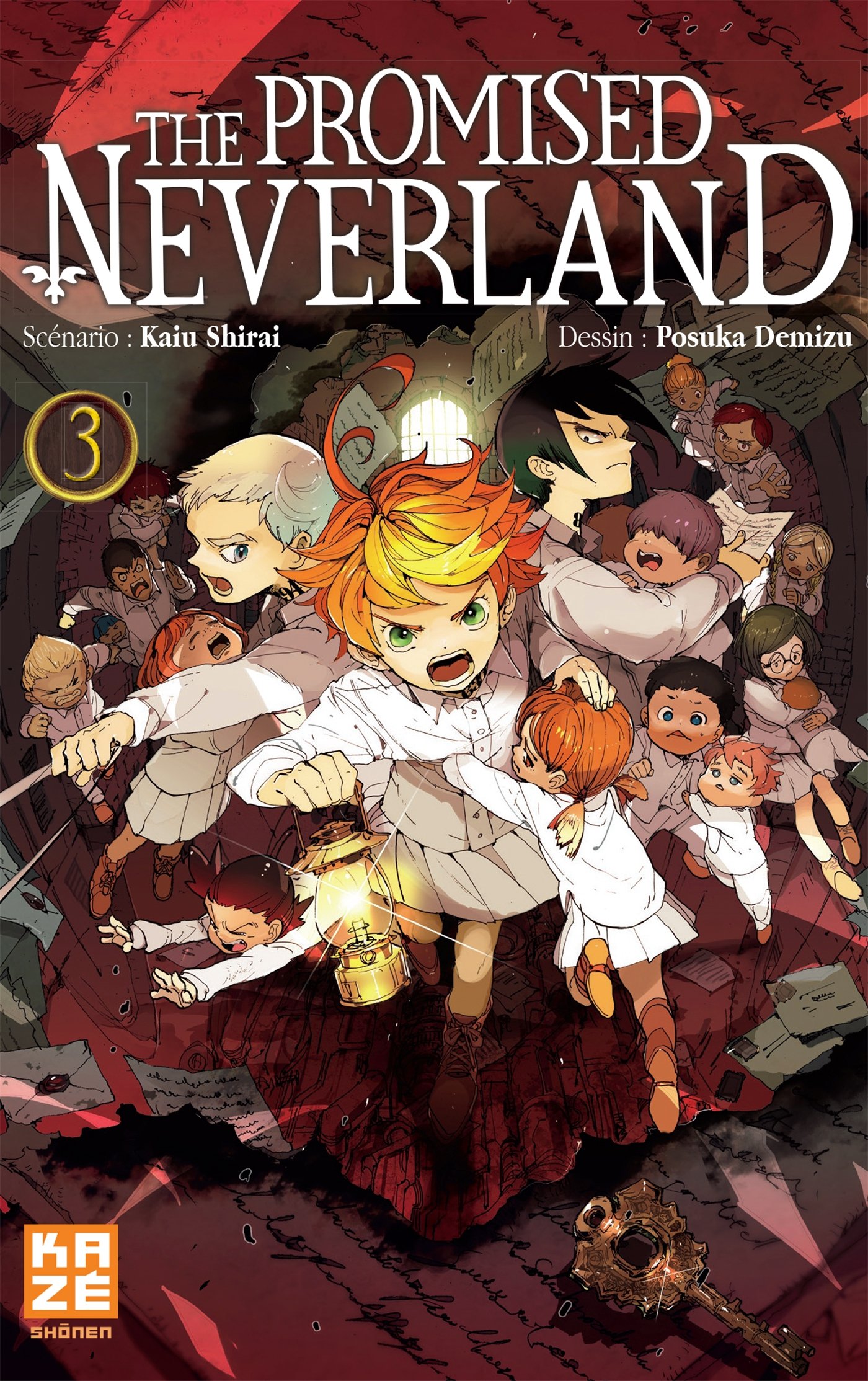 jaquette livre The Promised Neverland T03