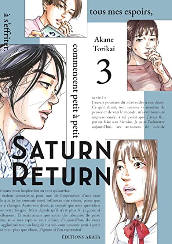 jaquette livre Saturn Return - Tome 3