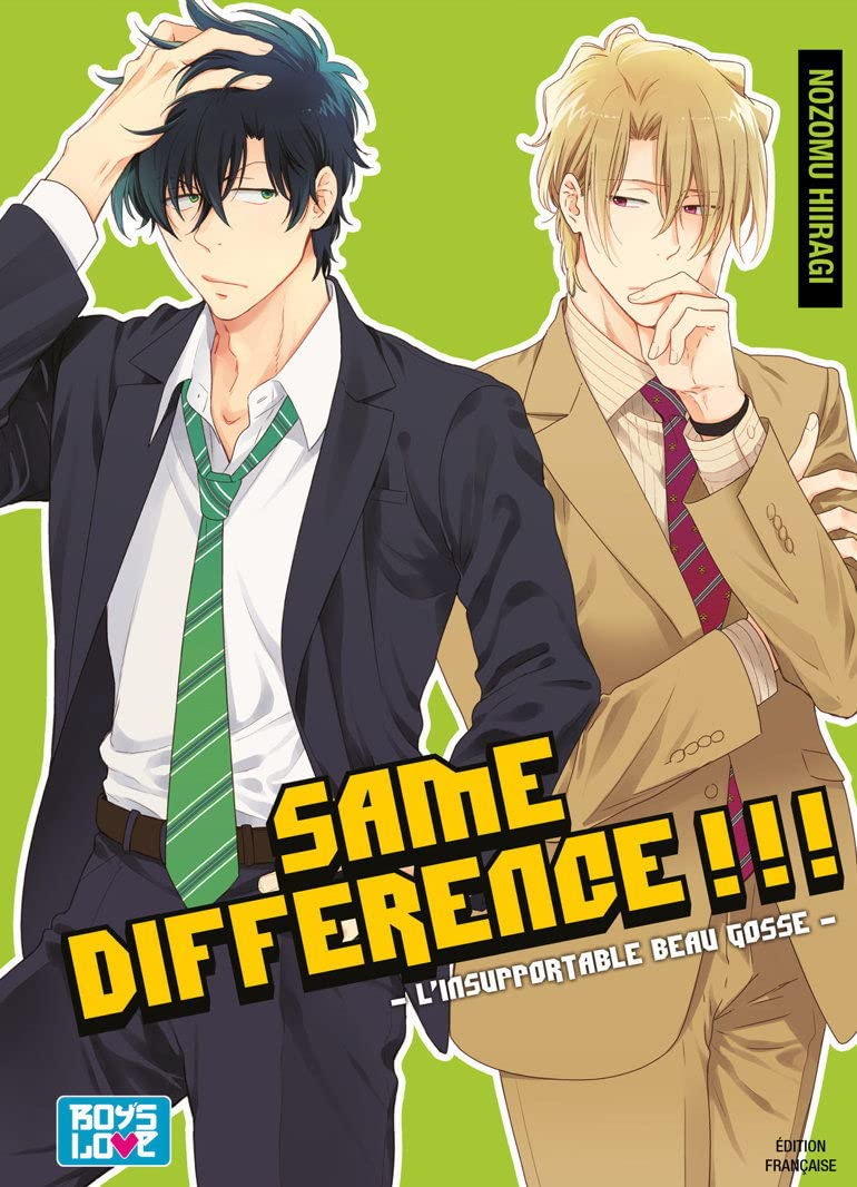 jaquette livre Same Difference - Tome 04 - Livre (Manga) - Yaoi
