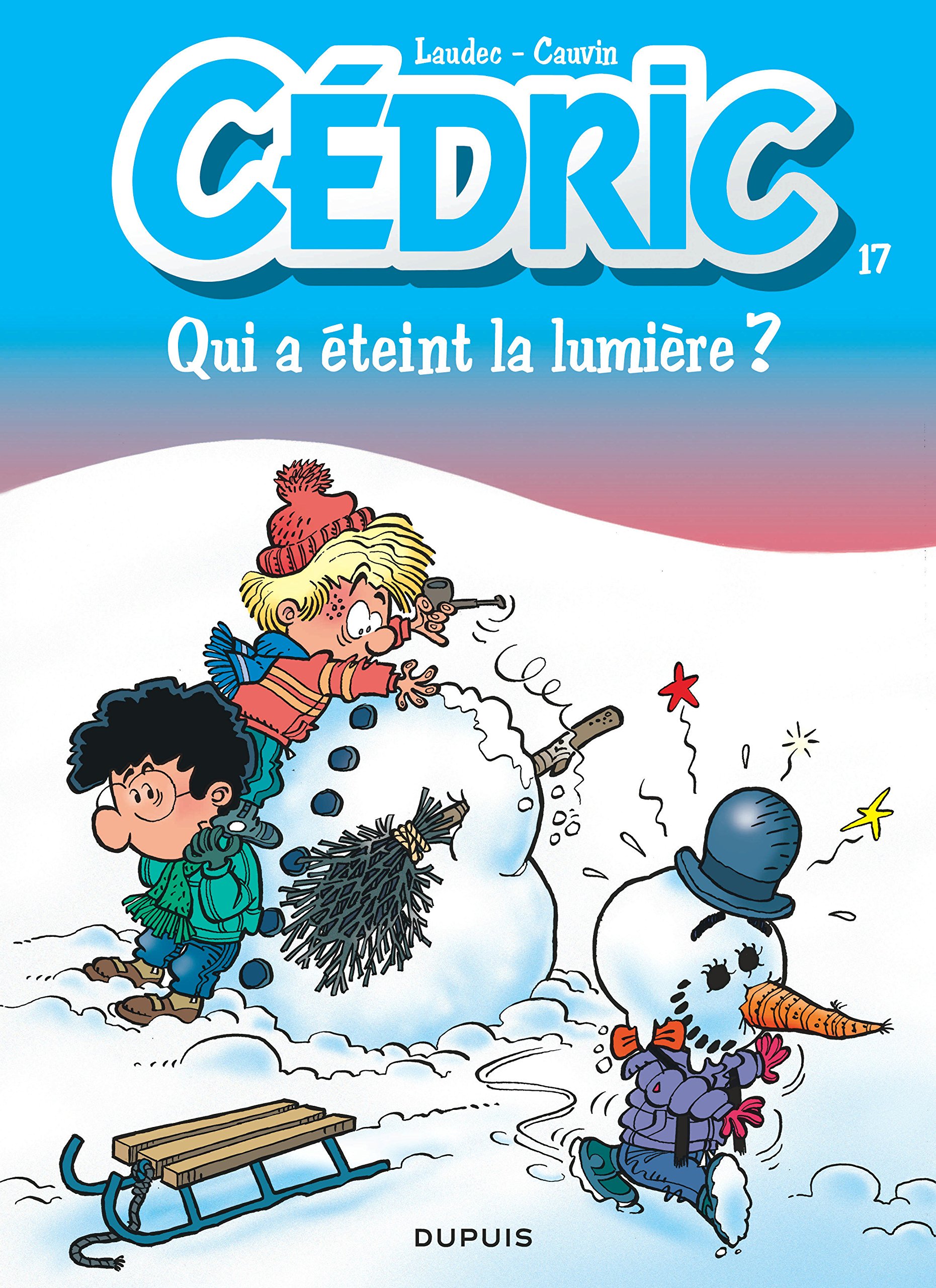 jaquette livre Cédric, tome 17 : Qui a éteint la lumière ?