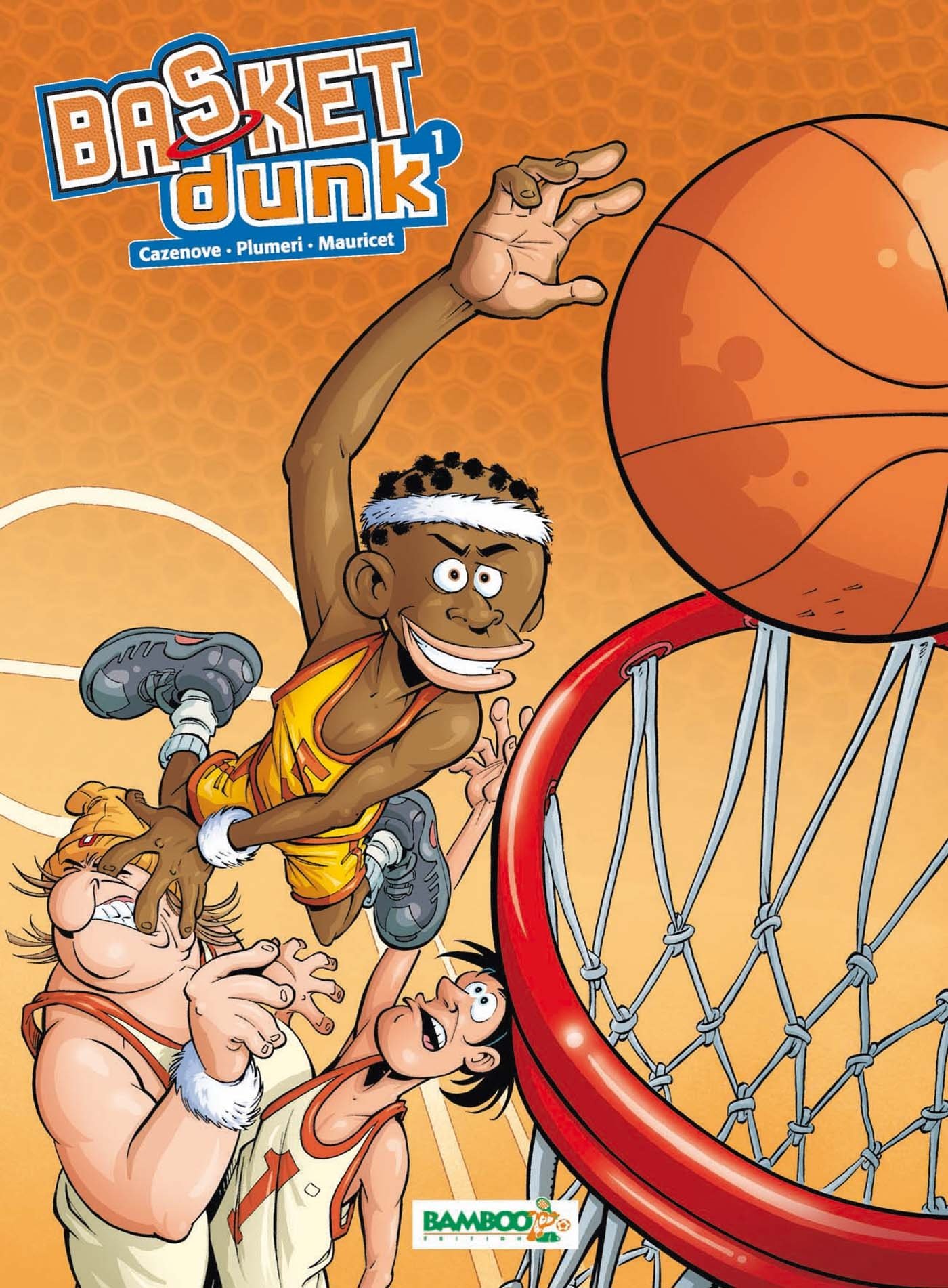 jaquette livre BASKET DUNK T1 TOP HUMOUR 2015