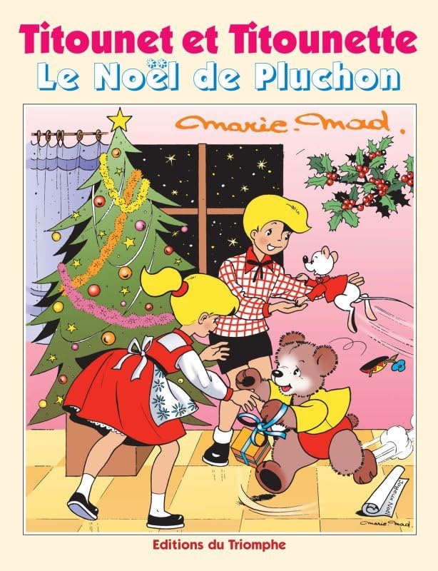 jaquette livre Titounet Et Titounette Tome 24 - Le Noël De Pluchon