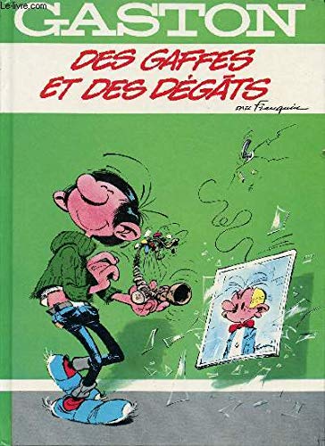 jaquette livre Gaston - Des Gaffes Et Des Dégâts