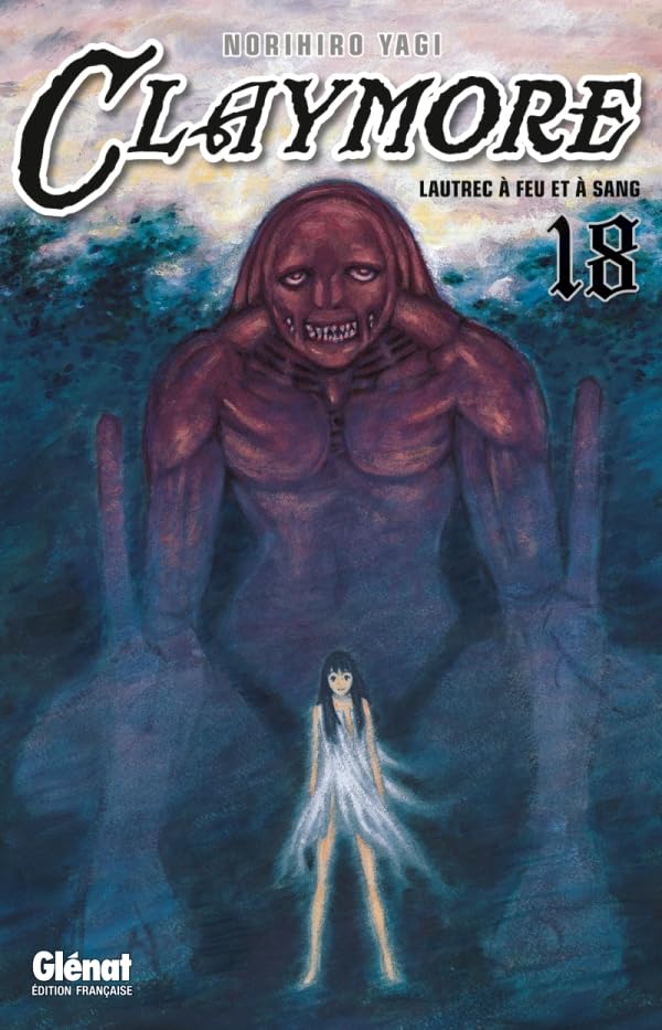 jaquette livre Claymore - Tome 18 : Lautrec à feu et à sang