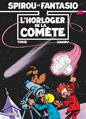 jaquette livre Spirou Et Fantasio Tome 36 - L'horloger De La Comète